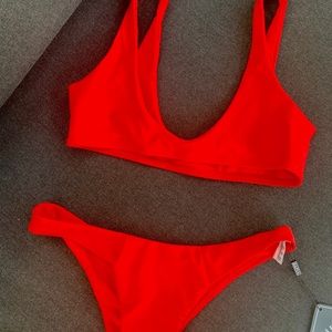 Zaful red bikini